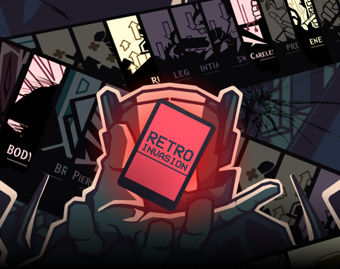 Retro Invasion game card